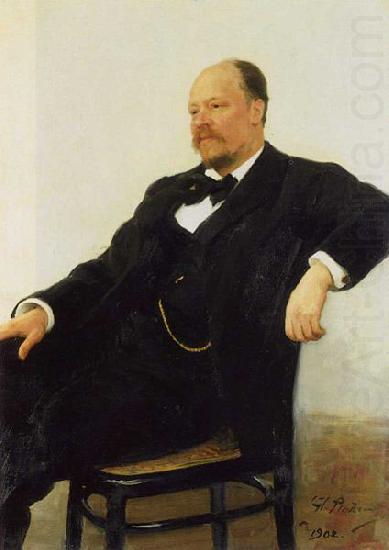 Portrait of the composer Anatoly Konstantinovich Lyadov, Ilya Yefimovich Repin
